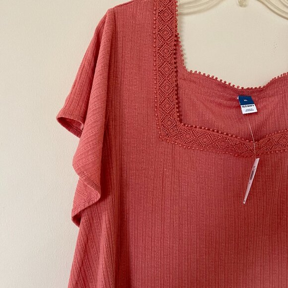 Square neck summer blouse ✿ - Picture 5 of 8